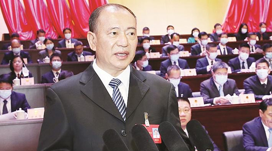 围绕中心依法履职 守正创新担当作为 陈汉夫作市人大常委会工作报告
